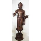 Statue indienne de Bouddha debout en...
