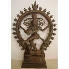 Statue de Nataraja en bronze antique