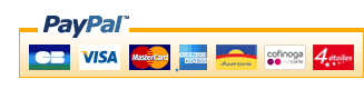 Carte de crédit ou de paiement via PayPal