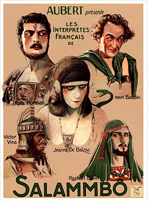 Affiche du film salammbo de Marodon