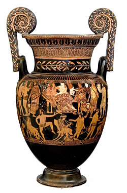 Le cratère de Pronomos