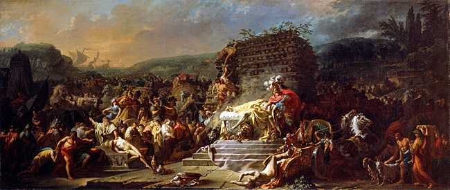 Les funérailles de Patrocle