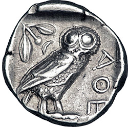 La chouette d'Athéna