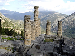 Apollon à Delphes