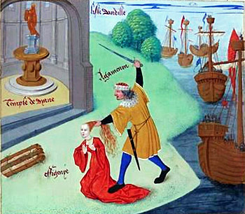 Le sacrifice d'Iphigénie