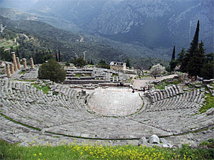Apollon à Delphes