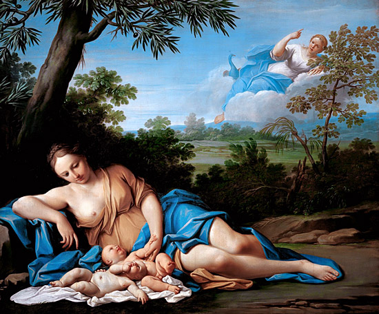 Naissance d'Apollon et Artémis