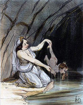 Lithogravure de Daumier