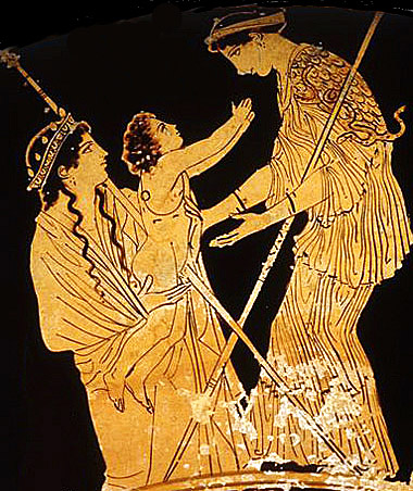 Athéna et Erichthonios